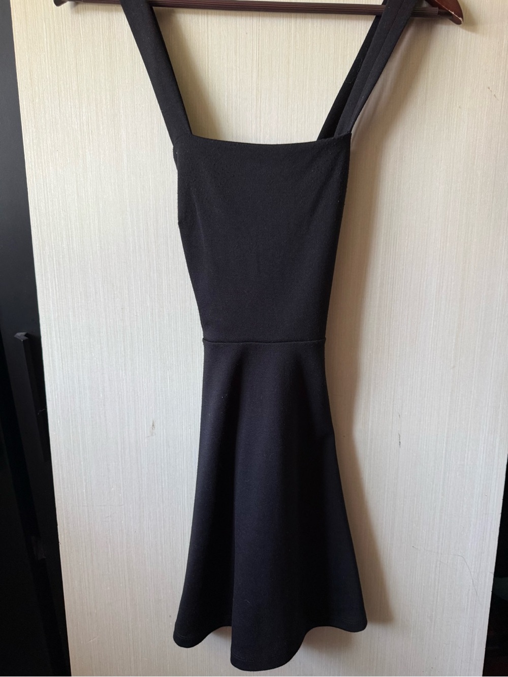 Forever 21 Classic Black Square-Neck Women's Dress